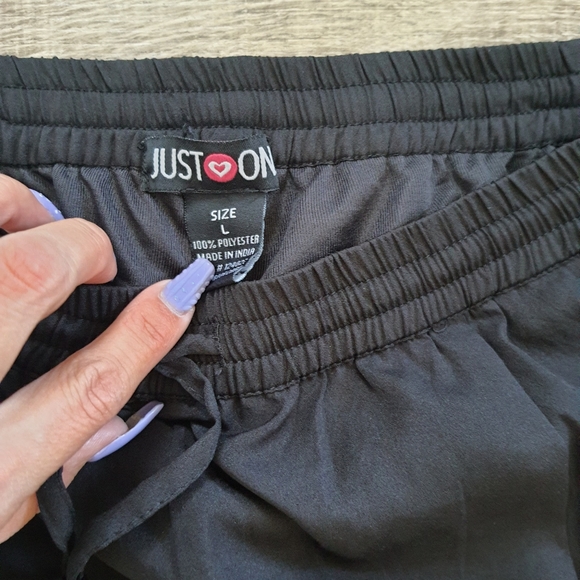 Black Drawstring Jogger Pants - Picture 9 of 9